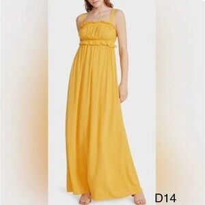 NWT Steve Madden Women's Sunflower Grooves Sleeveless‎ Maxi Dress Size XS